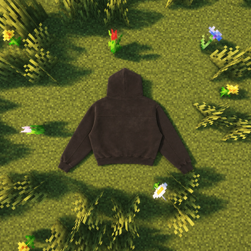 Canvas Fleece Zip-Up Hoodie